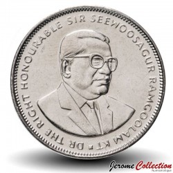 MAURICE - PIECE de 20 Cents - Armoiries de Maurice - 1995