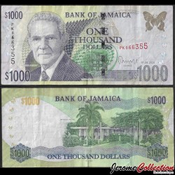JAMAIQUE - Billet de 1000 Dollars - Michael Manley - 1.6.2020