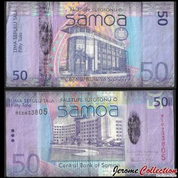 SAMOA - Billet de 50 Tala - 50e anniversaire de l'indépendance - Hybride - 2012 – P42a – JeromeCollection