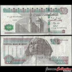 EGYPTE - Billet de 100 Pounds - Sphinx - 20.02.2024 – P76f – JeromeCollection