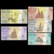 MADAGASCAR - SET / LOT de 5 Billets de 100 200 500 1000 2000 ARIARY - 2017 / 2023 – P97 98 99 100 101 102 –