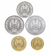 DJIBOUTI - SET / LOT de 5 PIÈCES - 5 10 20 50 100 Francs - 1991 / 1996 – Km22 23 24 25 26 – JeromeCollection