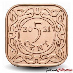 SURINAME - PIECE de 5 Cent - 2021 – Km12.1b – JeromeCollection