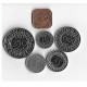SURINAME - SET / LOT de 6 PIECES - 50 Centavos 1 5 10 25 100 250 Cents - 1980 / 2023 – Km11 12 13 14 23 24 –