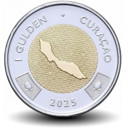 CURACAO - PIECE de 1 Florin des Caraïbes - Roi Willem-Alexander - 2025 – N462590 – JeromeCollection