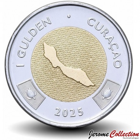 CURACAO - PIECE de 1 Florin des Caraïbes - Roi Willem-Alexander - 2025 – N462590 – JeromeCollection