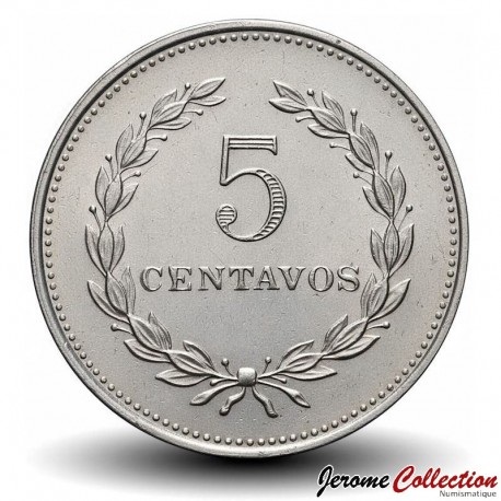 SALVADOR - PIECE de 5 Centavos - Francisco Morazan - 1984 – Km149a – JeromeCollection