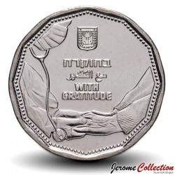 ISRAEL - PIECE de 5 Nouveaux shekels - Gratitude aux équipes médicales durant le COVID19 - 2022 – N300017 –