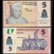 NIGERIA - Billet de 5 Naira - Joueurs de tambours - 2025 – P38o – JeromeCollection