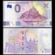 BILLET TOURISTIQUE - ZERO 0 EURO - FRANCE - Abbaye du Mont-Saint-Michel (Patch holographique OR) - UEBF - 2026-3 –