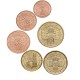AUTRICHE - SET / LOT de 6 PIECES de 1 2 5 10 20 50 Cents - Fleurs d'Autiche - 2019 – Km3082 3083 3084 3139 3140 3141