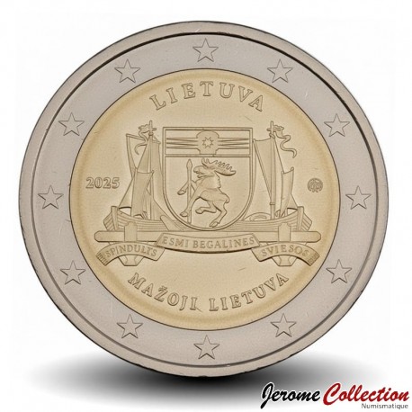 LITUANIE - PIECE de 2 Euros - La Lituanie mineure / Mažoji Lietuva - 2025 – N534953 – JeromeCollection