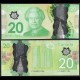 CANADA - Billet de 20 Dollars - Mémorial national canadien de Vimy - 2014 – P108b – JeromeCollection