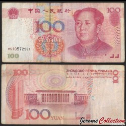 CHINE - Billet de 100 Yuan - Mao Tse-tung - LLCC - 2005 – P907a – JeromeCollection