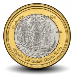 BASSAS DA INDIA - PIECE de 200 Francs - Frégate Le Soleil Royal - 2012 – N40966 – JeromeCollection
