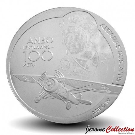 LITUANIE - PIECE de 1.5 Euros - Centenaire des avions ANBO - 2025 – N534860 – JeromeCollection