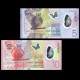 SAO TOMÉ-ET-PRINCIPE - SET / LOT de 2 Billets de 5 10 Dobras - Polymer - 26.10.2016 – P70 71 – JeromeCollection