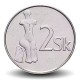 SLOVAQUIE - PIECE de 2 Koruna - Statuette en céramique - 2002 – Km13 – JeromeCollection
