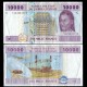 TCHAD / ETATS DE L'AFRIQUE CENTRALE / BEAC - Billet de 10000 Francs - Bâtiment de la Banque - C - 2019 – P610Cd –