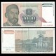 YOUGOSLAVIE - Billet de 1000 Dinara - Petar II Petrović-Njegoš - 1994 – P140 – JeromeCollection