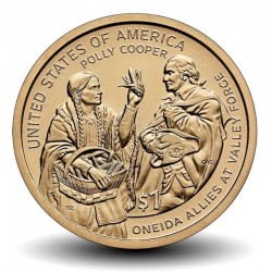 ETATS UNIS / USA - PIECE de 1 Dollar - Native american / Sacagawea - Polly Cooper - D - 2026 – N552480 –