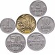 MOLDAVIE - SET / LOT de 6 PIÈCES - 1 5 10 25 50 / 50 Bani - 1993 / 2017 – Km1 2 3 4 7 10 – JeromeCollection