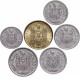MOLDAVIE - SET / LOT de 6 PIÈCES - 1 5 10 25 50 / 50 Bani - 1993 / 2017 – Km1 2 3 4 7 10 – JeromeCollection