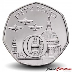 MAN (Ile de) - PIECE de 50 Pence - 75e anniversaire du Jour de la Victoire en Europe - O - 2020
