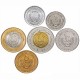 MAURITANIE - SET / LOT de 6 PIÈCES - 1/5 1 5 10 20 50 Ouguiya - 1973 / 2014 – Km1 3a 4a 8 9 10 – JeromeCollection