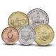 ALBANIE - SET / LOT de 5 PIECES - 5 10 20 50 LEKE - 2000 / 2016 – Km75a 76 77a 78a 79 – JeromeCollection