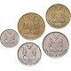 NAMIBIE - SET / LOT de 5 PIECES - 5 10 50 Cents 1 5 DOLLARS - 1993 – Km1 2 3 4 5 – JeromeCollection