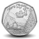 GIBRALTAR - PIECE de 50 Pence - Père Noël dans son traîneau - Charles III - 2025 – N530086 – JeromeCollection