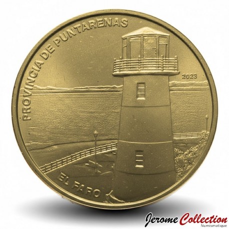 COSTA RICA - PIECE de 25 COLONES - Série Provinces of Costa Rica: Province de Puntarenas - 2023 – N474333 –