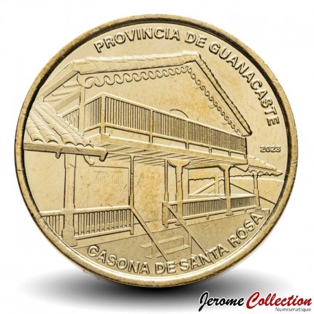 COSTA RICA - PIECE de 25 COLONES - Série Provinces of Costa Rica: Province de Guanacaste - 2023 – N490055 –