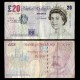 ROYAUME UNI - Billet de 20 Pounds - Edward Elgar - 1999 – P390a – JeromeCollection