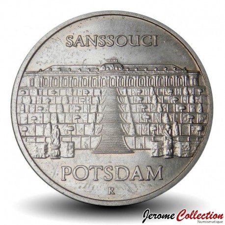 ALLEMAGNE DE L'EST / DDR / RDA - PIECE de 5 Mark - Palais Sanssouci de Postdam - 1986 – Km110 – JeromeCollection
