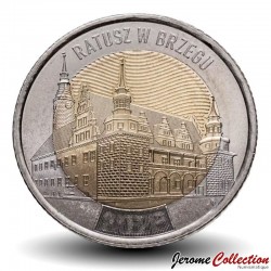 POLOGNE - PIECE de 5 ZLOTE - L'hôtel de ville de Brzeg - 2025 – N534341 – JeromeCollection