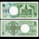 POLOGNE - Billet de 5 Złotys - Hôtel de Ville de Zamość - 1990 – P166 – JeromeCollection