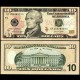 ETATS UNIS / USA - Billet de 10 Dollars - Alexander Hamilton - F(6) Atlanta - 2021 – P555F – JeromeCollection