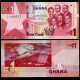 GHANA - Billet de 1 Cedi - Barrage d'Akosombo - 04.03.2022 – P45b – JeromeCollection