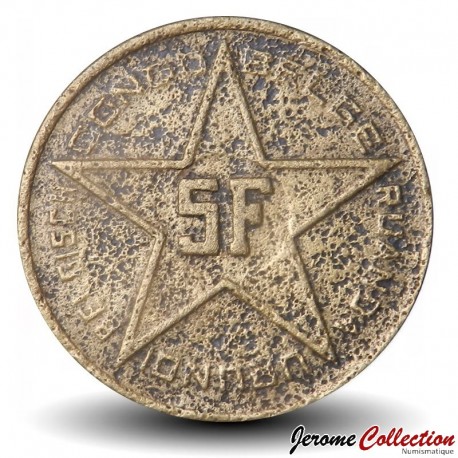 CONGO BELGE ET RUANDA-URUNDI - PIECE de 5 Francs - 1952 – Km1 – JeromeCollection