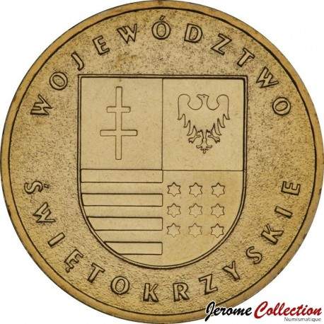 POLOGNE - PIECE de 2 ZLOTE - Voïvodie de Swietokrzyskie - 2005