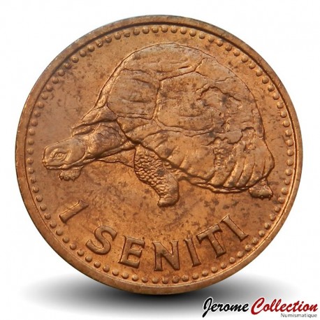 TONGA - PIECE de 1 Seniti - Tortue géante / Reine Salote Tupou III - 1967 – Km4 – JeromeCollection