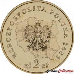 POLOGNE - PIECE de 2 ZLOTE - Voïvodie de Warminsko-Mazurskie - 2005
