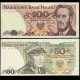 POLOGNE - SET / LOT de 2 Billets de 50 et 100 Złotych - 01.12.1988 – P142 143 – JeromeCollection