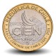 CHILI - PIECE de 100 Pesos - 100 ans de la Banque centrale du Chili - 2025 – N474034 – JeromeCollection