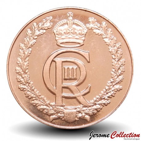 GIBRALTAR - PIECE de 1 Penny - Couronnement du roi Charles III - 2023 – N399294 – JeromeCollection