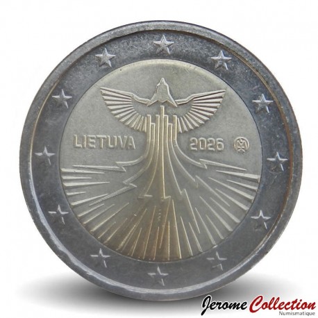 LITUANIE - PIECE de 2 Euros - Indépendance énergétique de la Lituanie - 2026 – N564733 – JeromeCollection