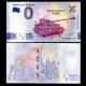 BILLET TOURISTIQUE - ZERO 0 EURO - FRANCE - MUSEE DES BLINDES - CHAR ALLEMAND TIGRE 1 - UENU 2026-5 – N –