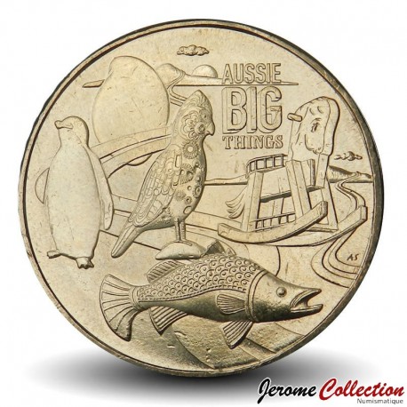 AUSTRALIE - PIECE de 1 Dollar - Série Aussie Big Things - Le Big Penguin - 2025 – N491483 – JeromeCollection